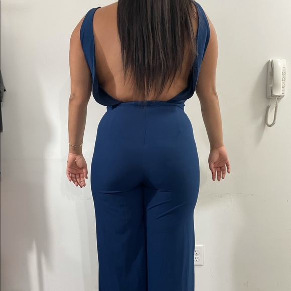 The perfect night blue jumpsuit - Picture 3 of 6